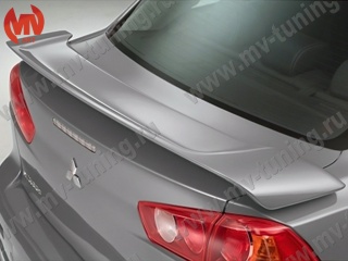 Спойлер Spot в стиле 2.0 var №2 Lancer X (2007-2016) Спорт