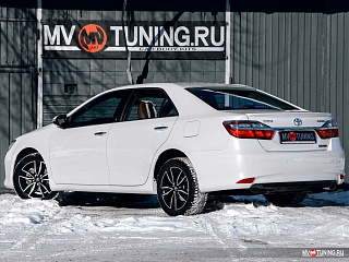 Спойлер лип Toyota Camry V 55 (2014 - 2017) + УСТАНОВОЧНЫЙ КОМПЛЕКТ