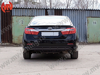 Спойлер лип Toyota Camry V 50 / 55 (2012 - 2017) + УСТАНОВОЧНЫЙ КОМПЛЕКТ