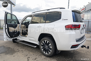 Электрические Пороги ATS для Toyota Land Cruiser LC300 (white)
