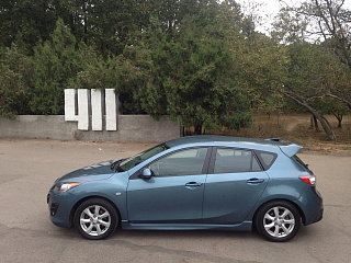 Пороги MPS Стиль на Mazda 3 BL (2009-2013)
