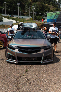Накладки на фары Honda Accord  (2008-2010) Light Smoke