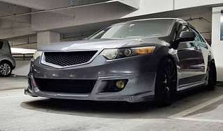 Комплект обвеса Mugen Style для дорестайлинга Honda Accord 8 (VIII) / Acura TSX (CU) (2008-2010) + установочный комплект