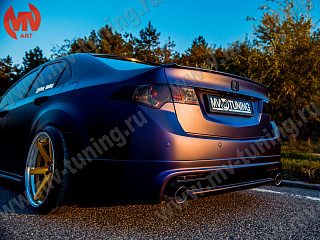 Спойлер лип на крышку багажника Honda Accord 8 (VIII) / Acura TSX (CU) (2008-2013) + УСТАНОВОЧНЫЙ КОМПЛЕКТ
