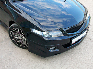 Решетка радиатора (без сетки) "Mugen Style" Honda Accord 7(VII) (2006-2008) + УСТАНОВОЧНЫЙ КОМПЛЕКТ