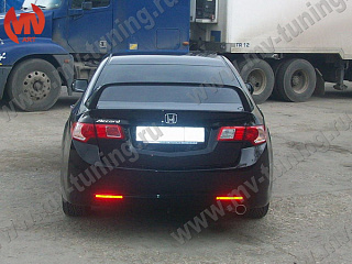 Спойлер высокий var №1 Mugen Style Honda Accord 8 (VIII) / Acura TSX (CU) (2008-2013)