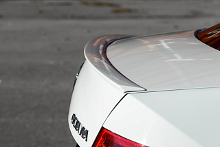 Спойлер лип Skoda Octavia III A7 (2013 - 2023) + УСТАНОВОЧНЫЙ КОМПЛЕКТ