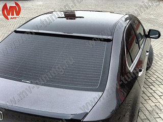 Козырек на стекло узкий var №1 Honda Accord 8(VIII) / Acura TSX (CU) (2008-2013) + УСТАНОВОЧНЫЙ КОМПЛЕКТ