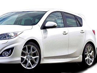 Пороги MPS Стиль на Mazda 3 BL (2009-2013)