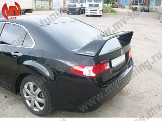 Спойлер высокий var №1 Mugen Style Honda Accord 8 (VIII) / Acura TSX (CU) (2008-2013)