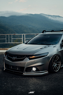 Накладки на фары Honda Accord  (2008-2010) Light Smoke