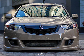 Комплект обвеса Mugen Style для дорестайлинга Honda Accord 8 (VIII) / Acura TSX (CU) (2008-2010) + установочный комплект