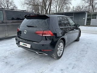 BLACKOUT EDITION. Спойлер в стиле GTI крашенный Черный глянец VW Golf 7 VII (2013 - 2020)