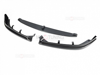 Юбка переднего бампера Modulo Honda Accord 8 (VIII) / Acura TSX (CU/CW) (2008-2013) + УСТАНОВОЧНЫЙ КОМПЛЕКТ