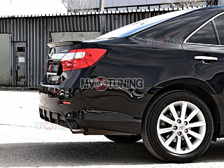 Диффузор заднего бампера var №1 Toyota Camry V50 (2012-2014) под окраску