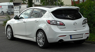 Пороги MPS Стиль на Mazda 3 BL (2009-2013)