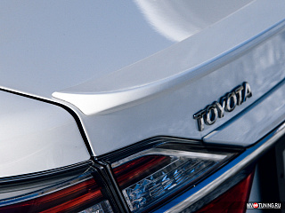 Спойлер лип Toyota Camry V 55 (2014 - 2017) + УСТАНОВОЧНЫЙ КОМПЛЕКТ
