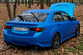 Пороги "Type-S" Honda Accord 8 (VIII) / Acura TSX (CU/CW) (2008-2013) + УСТАНОВОЧНЫЙ КОМПЛЕКТ