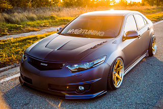 Капот пластиковый var №2 "Agressive Sport" Honda Accord VIII / Acura TSX (CU/CW) (2008-2013)