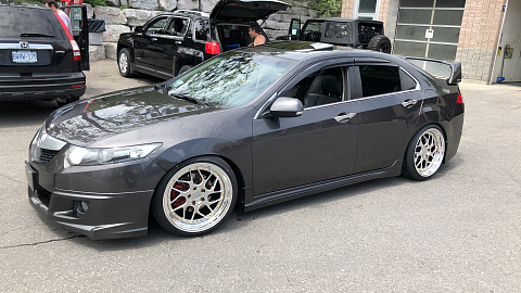 Комплект обвеса Mugen Style для дорестайлинга Honda Accord 8 (VIII) / Acura TSX (CU) (2008-2010) + установочный комплект