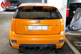 Диффузор "Sport" заднего бампера ST Ford Focus 2 (2004-2008)