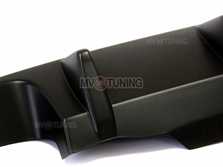 Диффузор с килями заднего бампера Honda Accord 8 (VIII) / Acura TSX (CU) (2008-2013) + УСТАНОВОЧНЫЙ КОМПЛЕКТ