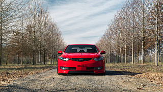 Капот пластиковый var №3 "Agressive Air " Honda Accord 8(VIII) / Acura TSX (CU/CW) (2008-2013)