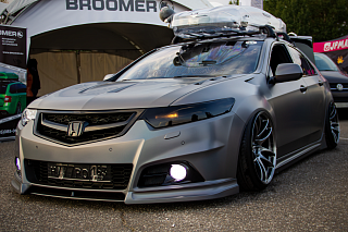 Накладки на фары Honda Accord  (2008-2010) Dark Smoke