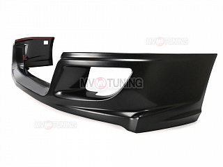 Юбка переднего бампера "Mugen Style" Honda Accord 8 (VIII) / Acura TSX (CU/CW) (2008-2010) + установочный комплект