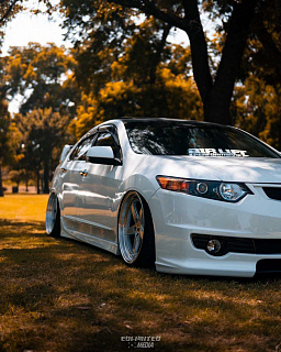 Пороги "Type-S" Honda Accord 8 (VIII) / Acura TSX (CU/CW) (2008-2013) + УСТАНОВОЧНЫЙ КОМПЛЕКТ