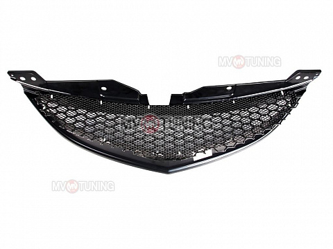 Решетка радиатора Sport var №3 Mazda 6 (2008-2012) БЕЗ СЕТКИ + УСТАНОВОЧНЫЙ КОМПЛЕКТ