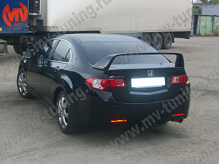 Спойлер высокий var №1 Mugen Style Honda Accord 8 (VIII) / Acura TSX (CU) (2008-2013)