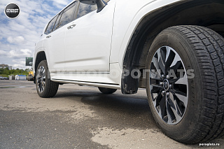 Электрические Пороги ATS для Toyota Land Cruiser LC300 (white)