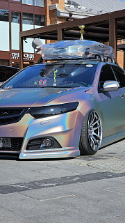 Накладки на фары Honda Accord  (2008-2010) Dark Smoke