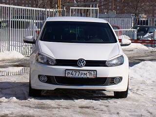 Реснички на фары VW Golf VI (2008-2012) + УСТАНОВОЧНЫЙ КОМПЛЕКТ