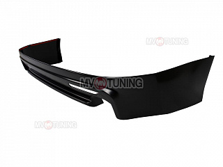 Юбка заднего бампера "Mugen Style" Honda Accord 8 (VIII) / Acura TSX (CU) (2008-2013) + установочный комплект