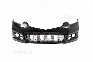 Комплект Бампер + Юбка "Modulo Style" для Honda Accord 8 (VIII) / Acura TSX (CU/CW) (2008-2013) + УСТАНОВОЧНЫЙ КОМПЛЕКТ