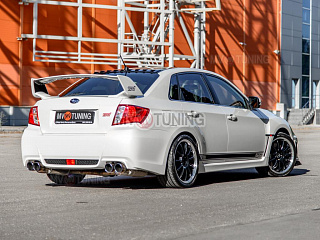 Аэродинамический рассекатель (накладка на крышу) Subaru Impreza  WRX STi GVF (2010-2013)