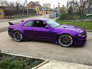 Комплект расширения кузова в стиле Rocket Bunny для Nissan Skyline R33