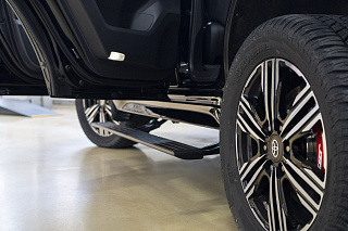 Электрические Пороги ATS для Toyota Land Cruiser LC300 (black)