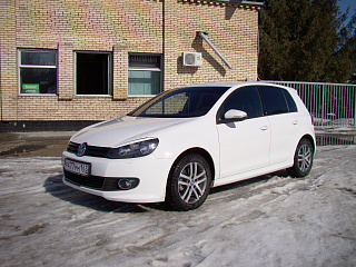 Реснички на фары VW Golf VI (2008-2012) + УСТАНОВОЧНЫЙ КОМПЛЕКТ