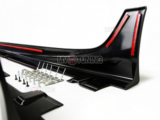 Пороги "Type-S" Honda Accord 8 (VIII) / Acura TSX (CU/CW) (2008-2013) + УСТАНОВОЧНЫЙ КОМПЛЕКТ