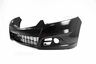 Комплект Бампер + Юбка "Modulo Style" для Honda Accord 8 (VIII) / Acura TSX (CU/CW) (2008-2013) + УСТАНОВОЧНЫЙ КОМПЛЕКТ