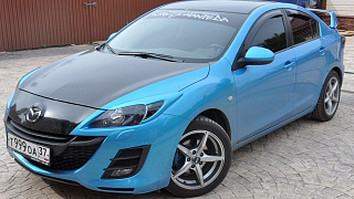 Реснички на фары Mazda 3 BL (2009-2013) + УСТАНОВОЧНЫЙ КОМПЛЕКТ