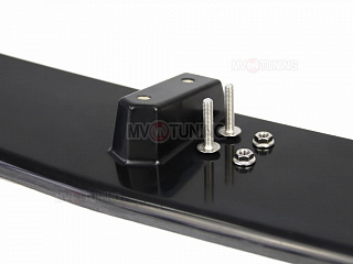 Юбка переднего бампера Modulo Honda Accord 8 (VIII) / Acura TSX (CU/CW) (2008-2013) + УСТАНОВОЧНЫЙ КОМПЛЕКТ