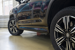 Электрические Пороги ATS для Toyota Land Cruiser LC300 (black)