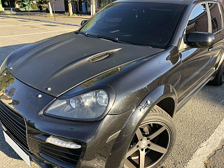 Реснички на фары Porsche Cayenne 957 (2007-2010) + УСТАНОВОЧНЫЙ КОМПЛЕКТ