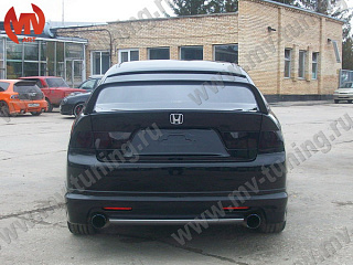 Козырек на стекло широкий Нonda Accord 7(VII) (2004-2008) + УСТАНОВОЧНЫЙ КОМПЛЕКТ