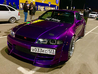 Комплект расширения кузова в стиле Rocket Bunny для Nissan Skyline R33