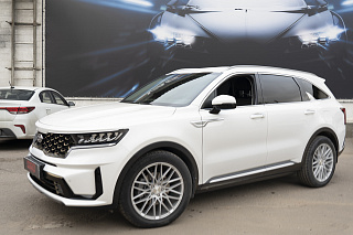 Электрические Пороги ATS для Kia Sorento IV с LED подсветкой (2020-2024)